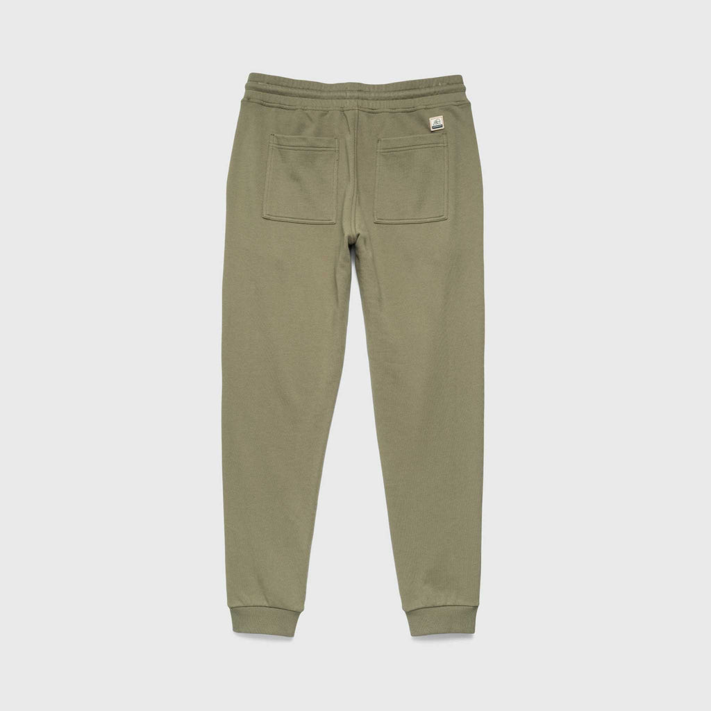 Dune Drawstring Terry Jogger - Lichen Green