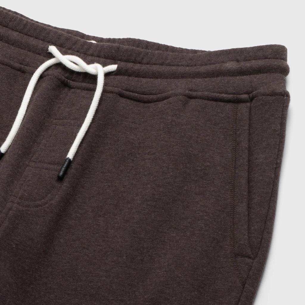 Dune Drawstring Terry Jogger - Brown Heather