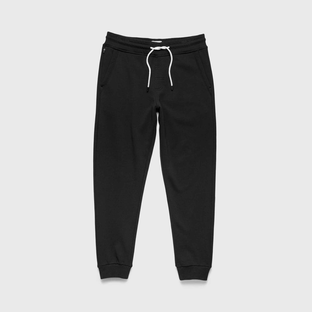 Dune Drawstring Terry Jogger - Black