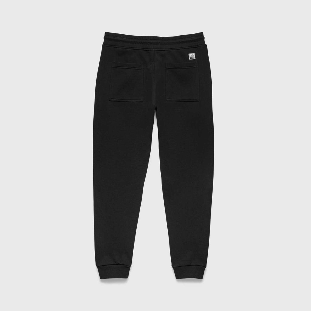 Dune Drawstring Terry Jogger - Black