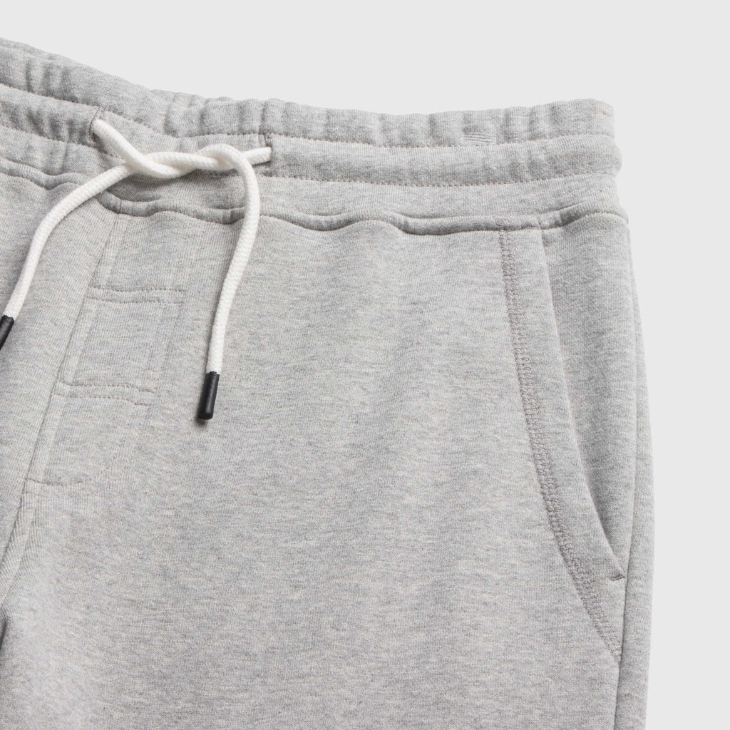 Dune Drawstring Terry Jogger - Heather Grey